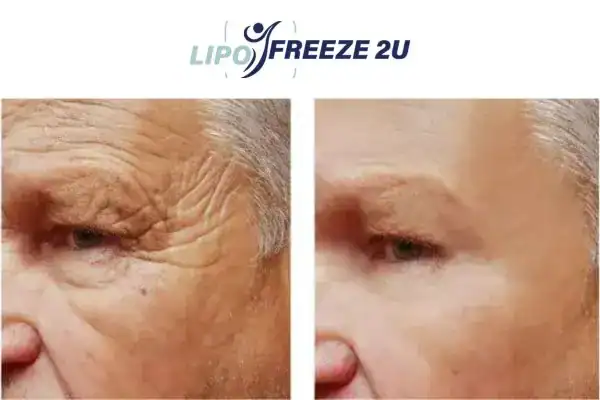 Mens before and after Morpheus 8 Bury results.
