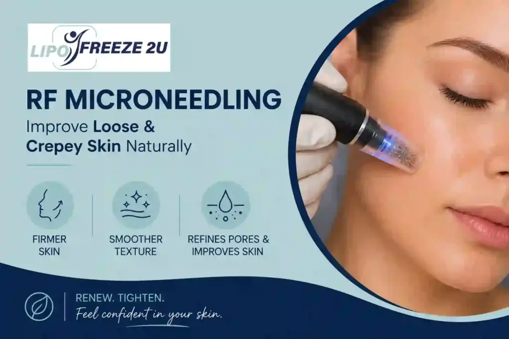 Can RF Microneedling Help Improve Loose and Crepey Skin Bury?